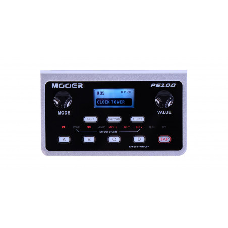 PE100 - PORTABLE GUITAR EFFECTS PROCESSOR