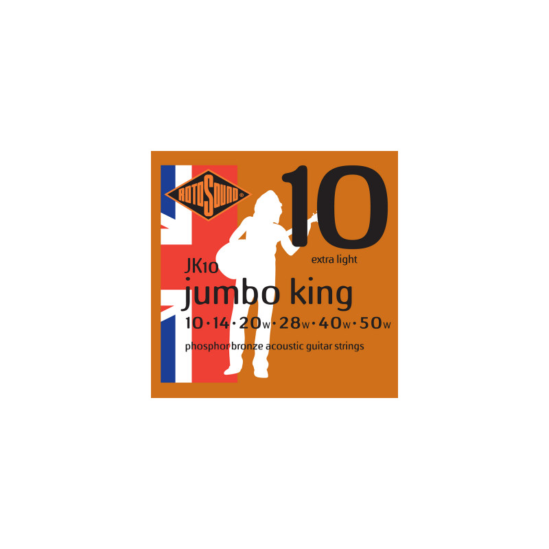JK10 JUMBO KING MUTA ACUST. PHOSPHOR BRONZE 10-50