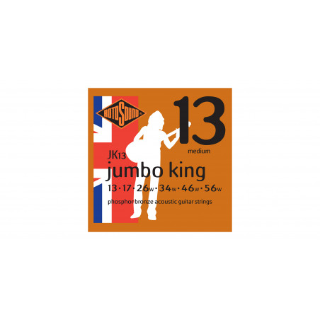 JK13 JUMBO KING MUTA ACUST. PHOSPHOR BRONZE 13-56