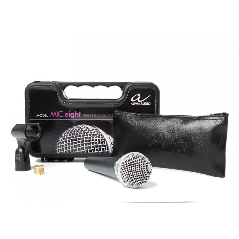 ALPHA AUDIO MIC-EIGHT MICROFONO DINAMICO PER VOCE