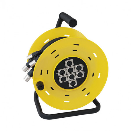 ACCU-CABLE ACMCR815 TAMBURO AVVOLGICAVO 8 CANALI 15M