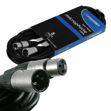 ACCU-CABLE PRO XLR3 M/F CAVO MICROFONO - 5m