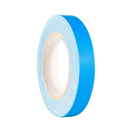 ADAM HALL NASTRO ADESIVO GAFFER AZZURRO NEON 19MM X 25MT