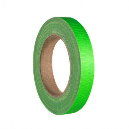 ADAM HALL NASTRO ADESIVO GAFFER VERDE NEON 19MM X 25MT