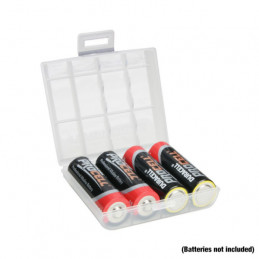 ADAM HALL BATTERY BOX SMALL - PORTA BATTERIE TRASPARENTE