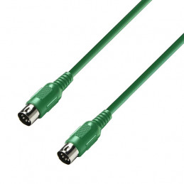 ADAM HALL K3MIDI015GRN CAVO MIDI 1,5 M VERDE