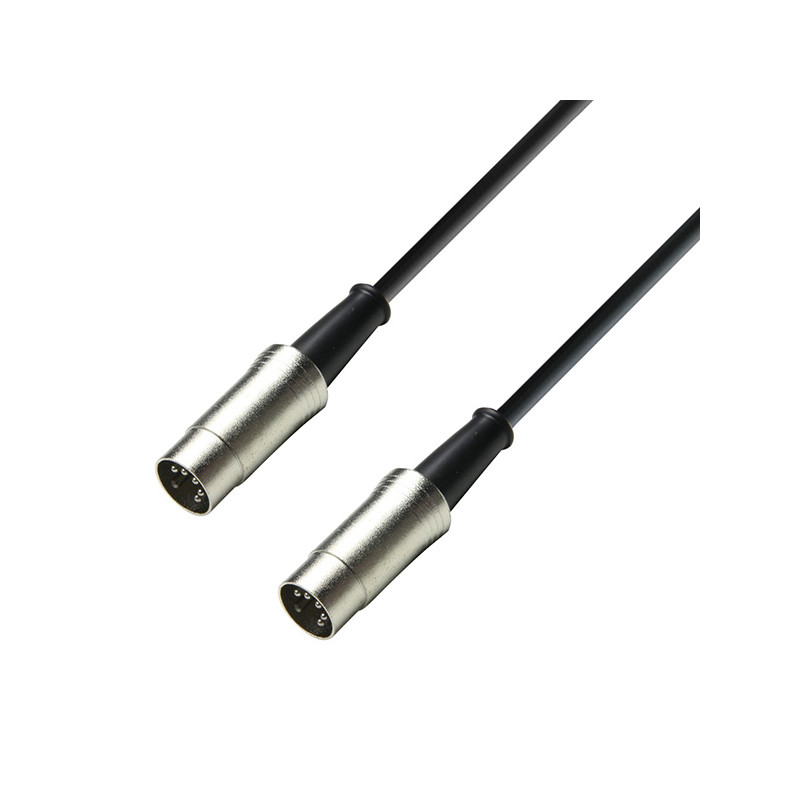 ADAM HALL K3MIDI0300BLK5 CAVO MIDI 3 M NERO