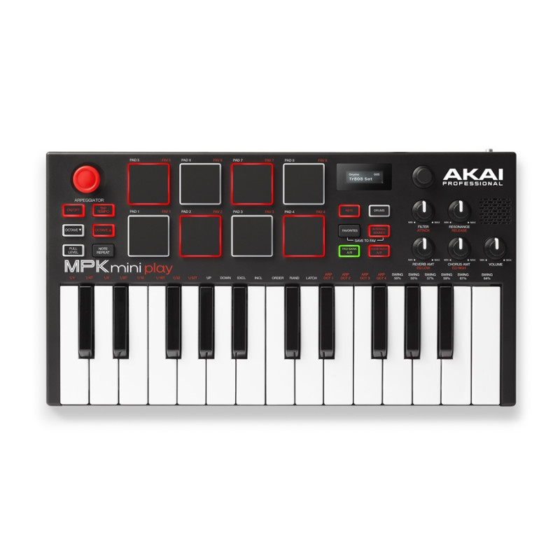 AKAI MPK MINIPLAY USB KEYBOARD CONTROLLER