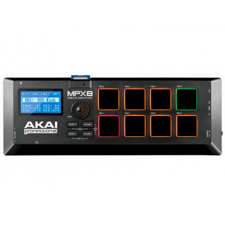AKAI MPX8  RIPRODUTTORE DI CAMPIONI DA SD/SDHC CARD
