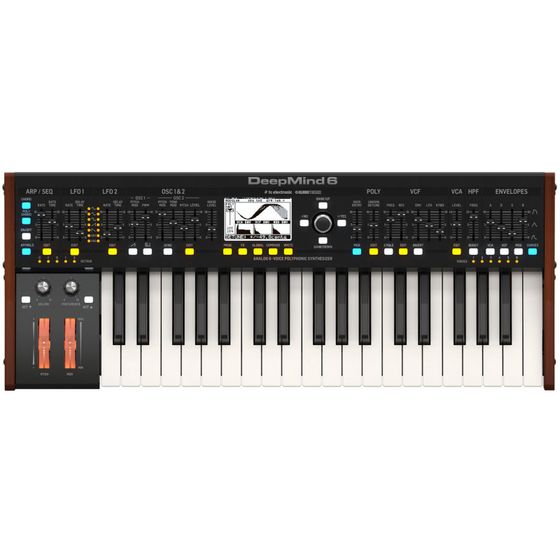 BEHRINGER DEEPMIND 6 ANALOG SYNTH,37 KEY,6 VOICE