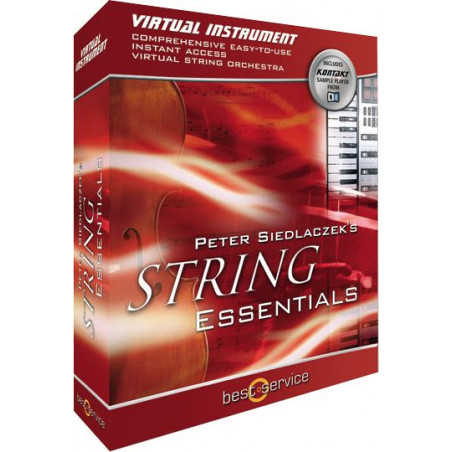 BEST SERVICE STRING ESSENTIALS - Virtual Instrument - suoni di archi di Peter Siedlaczek