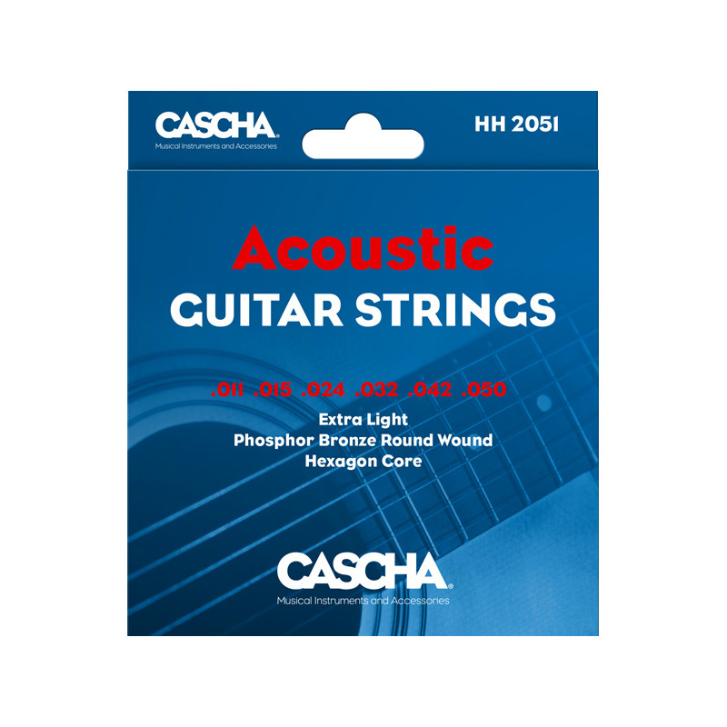 CASCHA HH2051 ACOUSTIC GUITAR STRINGS