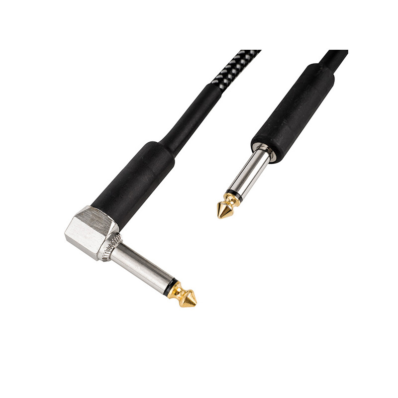 CASCHA HH2090 GUITAR CABLE JACK 6.3 MONO / JACK 90 6.3 MONO 6M