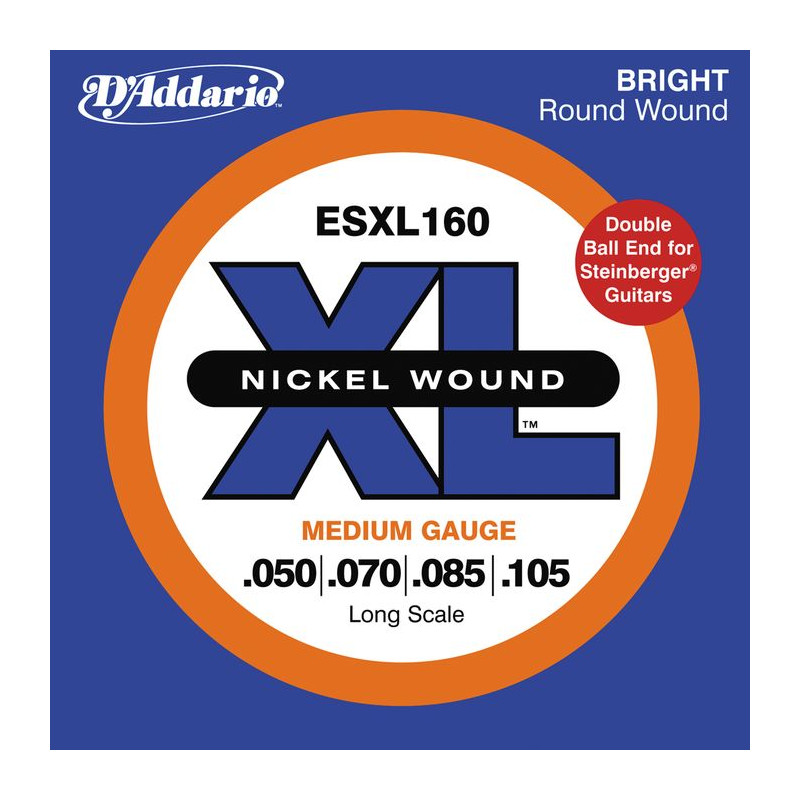D'ADDARIO ESXL160 STEINBERGER BASS STRINGS