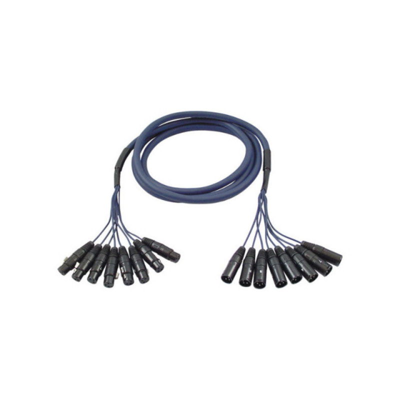 DAP FL60 - 8 XLR/M 3P to 8 XLR/F 3P - 3m