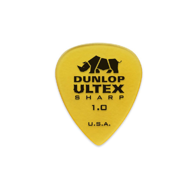 DUNLOP 433R10 ULTEX SHARP PLETTRO YELLOW 1,00MM