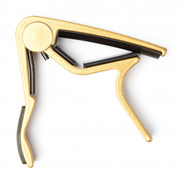 DUNLOP 83CG TRIGGER CAPO ACOUSTIC - GOLD CURVED