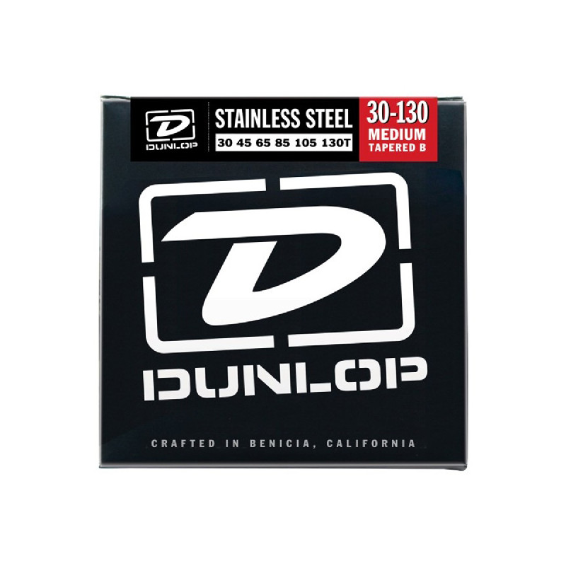 DUNLOP DBN30130T NICKEL BASS STRINGS B TAPERED 30-130