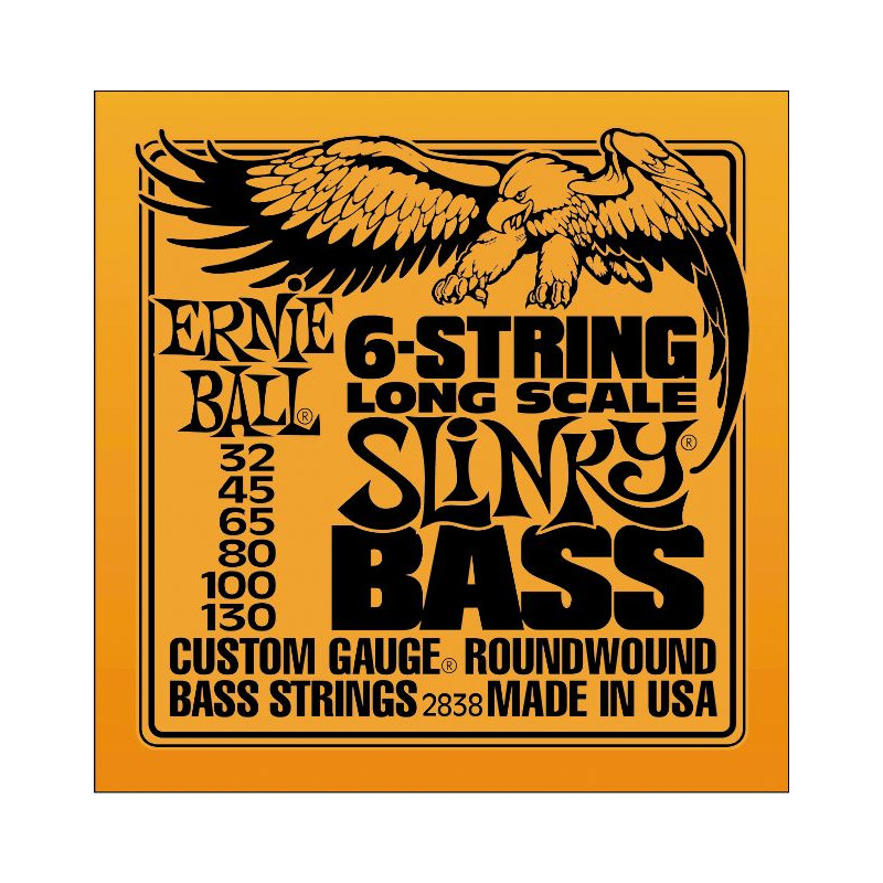 ERNIE BALL 2838 SLINKY NICKEL 32-130
