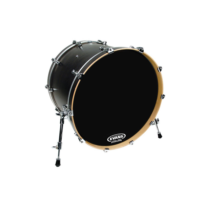 EVANS BD16RBNP PELLE RISONANTE GRANCASSA EQ3 BLACK SENZA FORO 16"