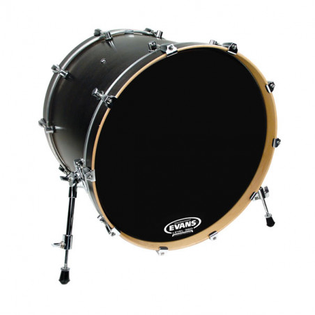 EVANS BD16RBNP PELLE RISONANTE GRANCASSA EQ3 BLACK SENZA FORO 16"