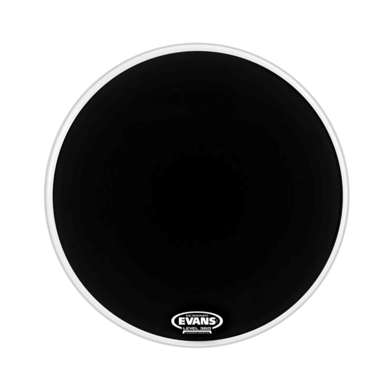 EVANS BD20RA PELLE EQ1 RISONANTE BASS DRUM BLACK 20"