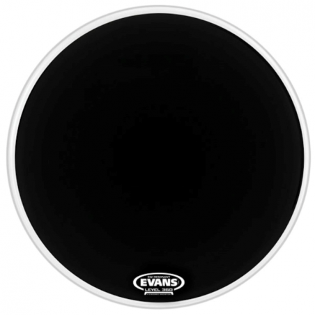 EVANS BD20RA PELLE EQ1 RISONANTE BASS DRUM BLACK 20"