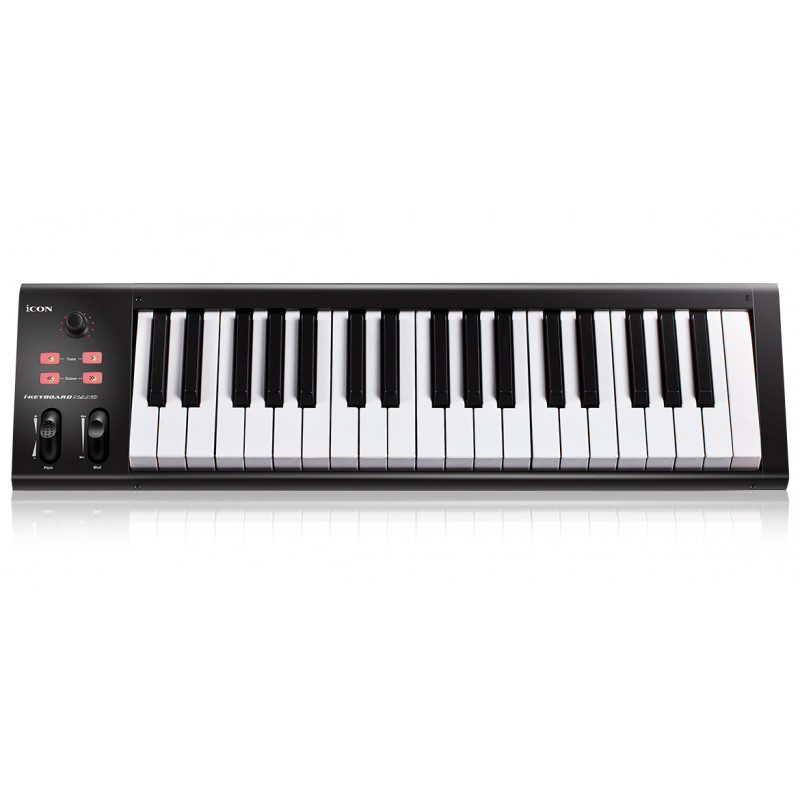 ICON  IKEYBOARD 4 NANO, USB MIDI CONTROLLER, 37KEYS