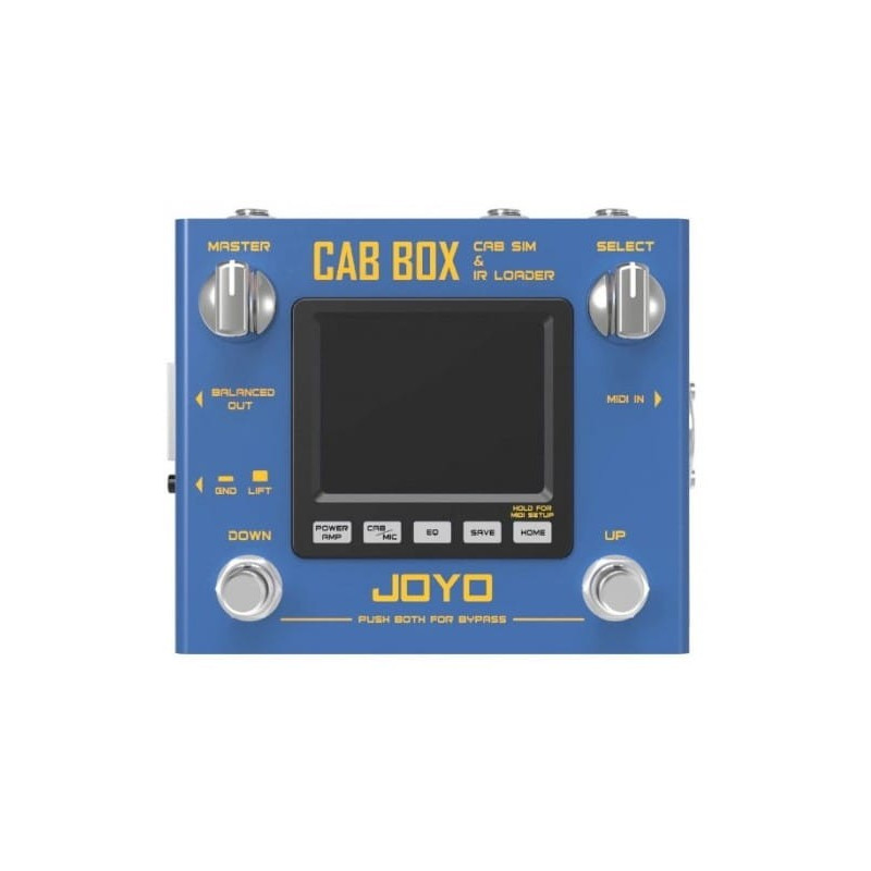 JOYO R-08 CAB BOX SPEAKER SIMULATOR MINI PEDAL EFFECT