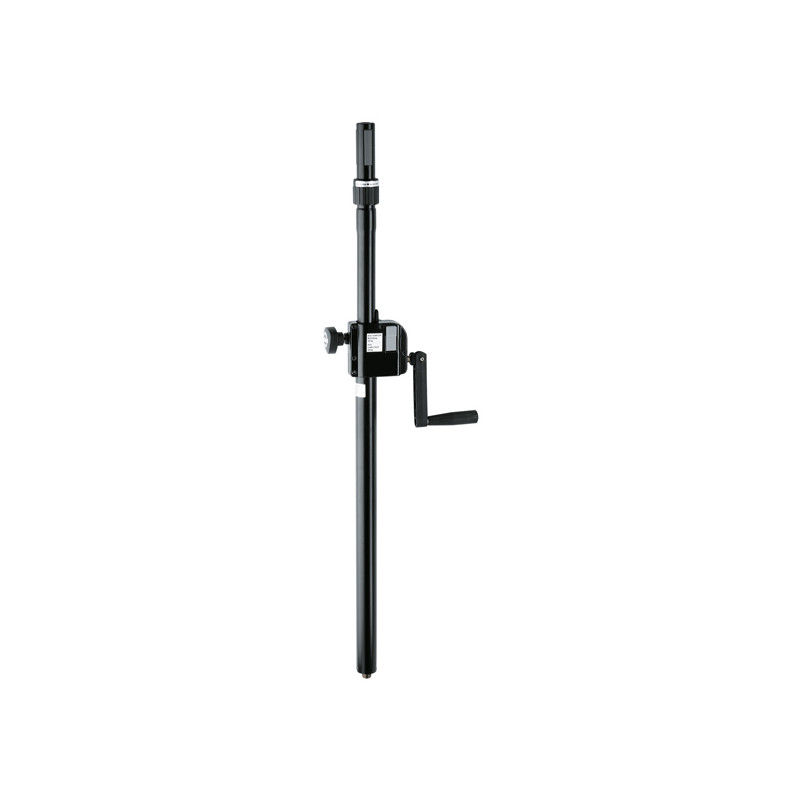 KONIG & MEYER 21340 DISTANCE ROD WITH HAND CRANK AND RING LOCK BLACK