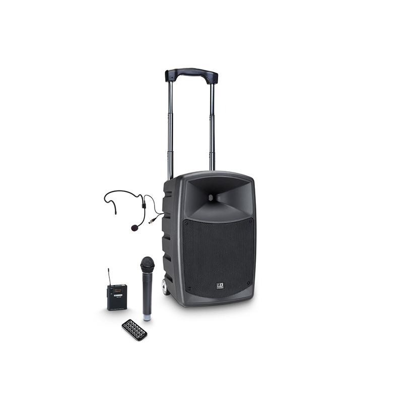 LD SYSTEMS ROAD BUDDY 10HBH2B5 BATTERYPOWERED BLUETOOTH SPEAKER WITH