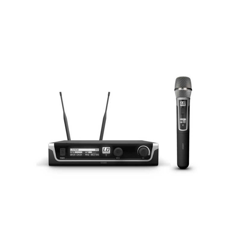 LD SYSTEMS U508HHC RADIOMIC.A MANO CONDENSATORE