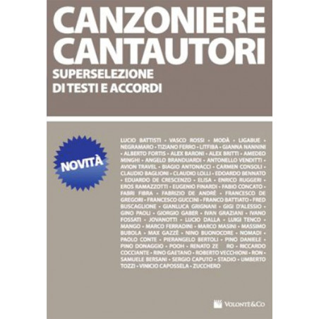 MB260 CANZONIERE CANTAUTORI