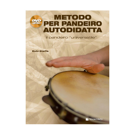 METODO PER PANDEIRO AUTODIDATTA + CD, BUBI STAFFA