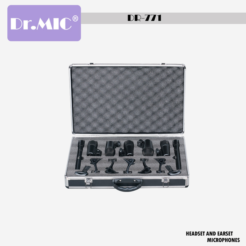 MP AUDIO DR771 KIT 7 MICROFONO PER BATTERIA