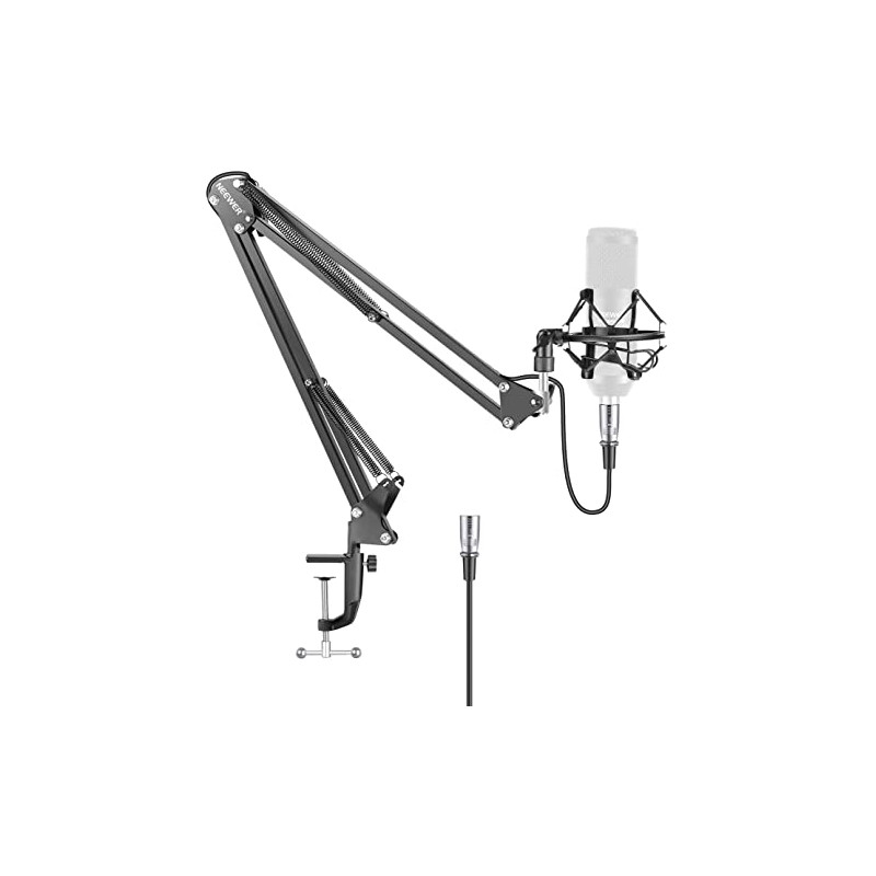 NEEWER NW35 BROADCAST STUDIO MICROPHONE ARM STAND BLACK