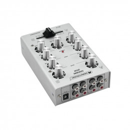 OMNITRONIC GNOME-202 MINI MIXER SILVER