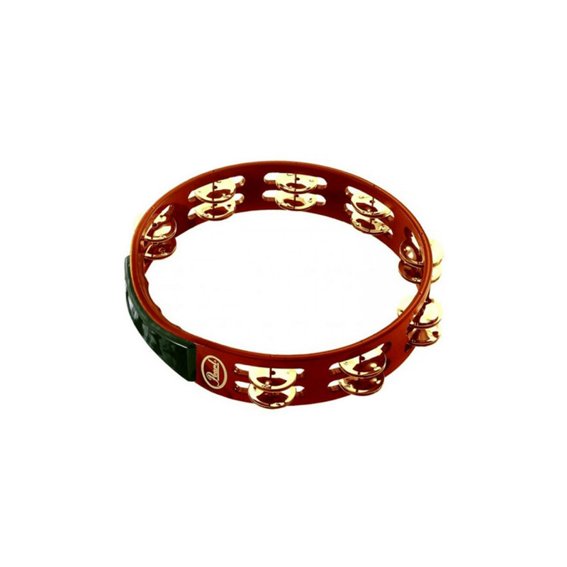 PEARL PTH10B TAMBURELLO LEGNO SENZA PELLE PIATTINI IN BRONZO
