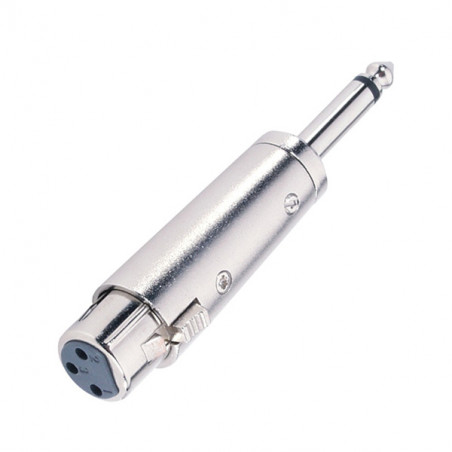 MB AT290 ADATTATORE XLR FEMMINA 3 POLI / JACK MASCHIO MONO 6.3