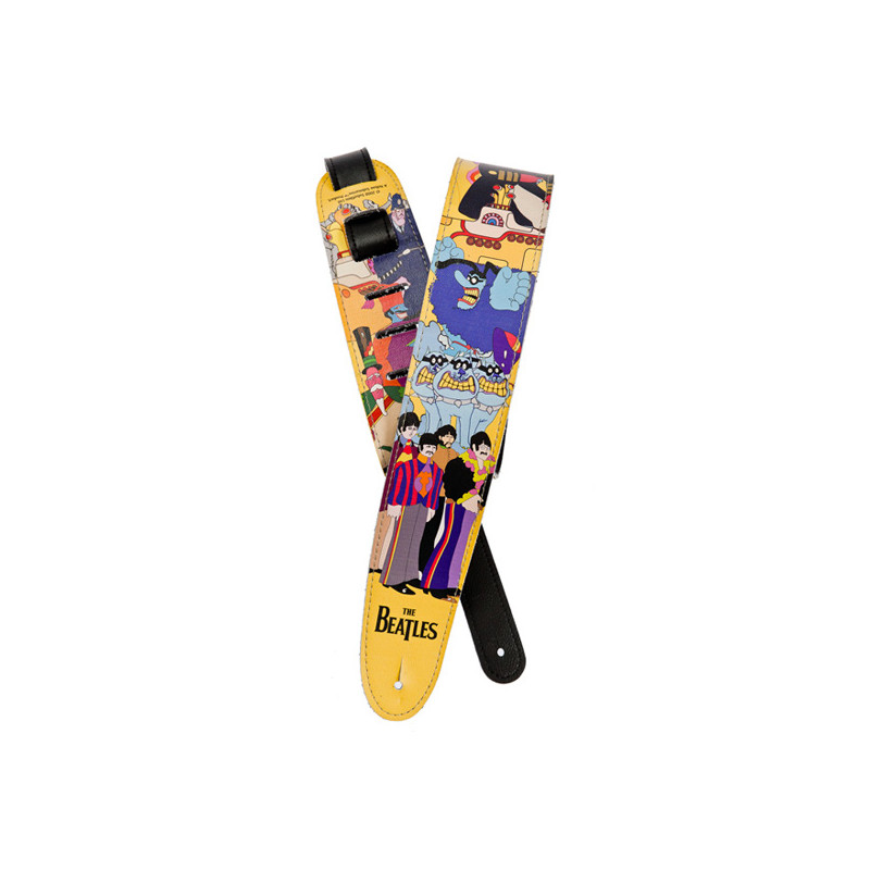 PLANET WAVES LB06 TRACOLLA STRAP COLLECTION YELLOW SUBMARINE THE BEATLE