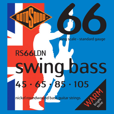 ROTOSOUND RS66LDN 45/105 NICKEL BASS STRINGS