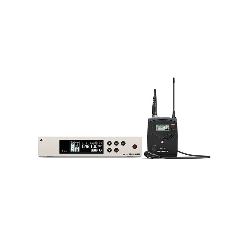 SENNHEISER EW 100 G4-ME4 B-BAND LAVALIER WIRELESS SYSTEMS