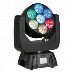 SHOWTEC IB-715 TESTA MOBILE BEAM PROFESSIONALE 7X15W RGBW