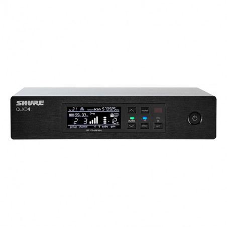 SHURE QLXD4E RICEVITORE DIGITALE SERIE QLX-D