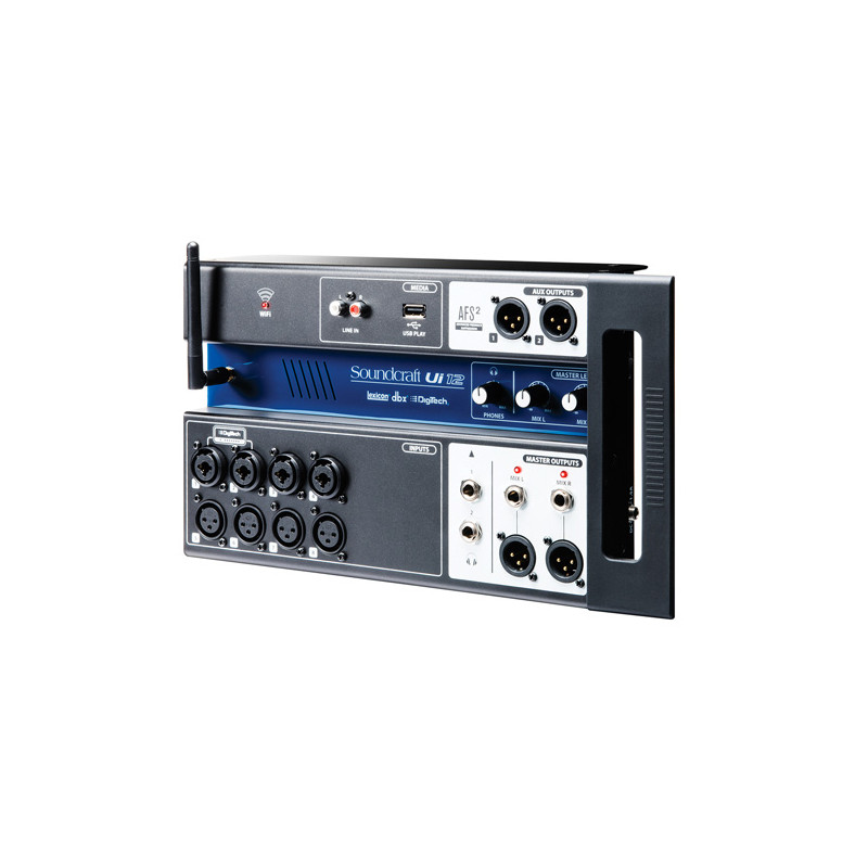 SOUNDCRAFT UI12 DIGITAL MIXER STAGE BOX FORMAT WIFI