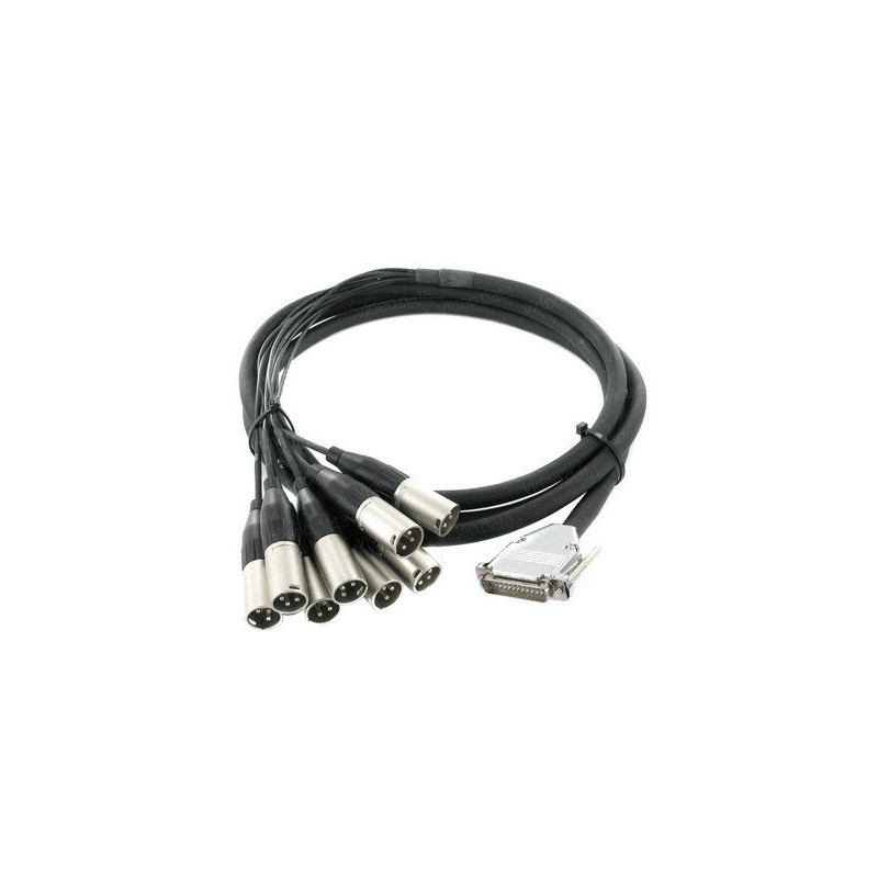 DB25to8XLR-2M kit cavi per u24 (set di 6 cavi)