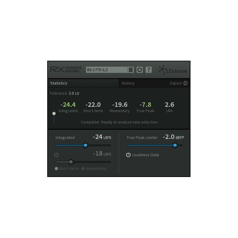 RX Loudness Control