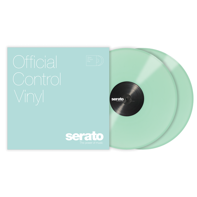 12’’ Serato Standard Colors Glow in the Dark