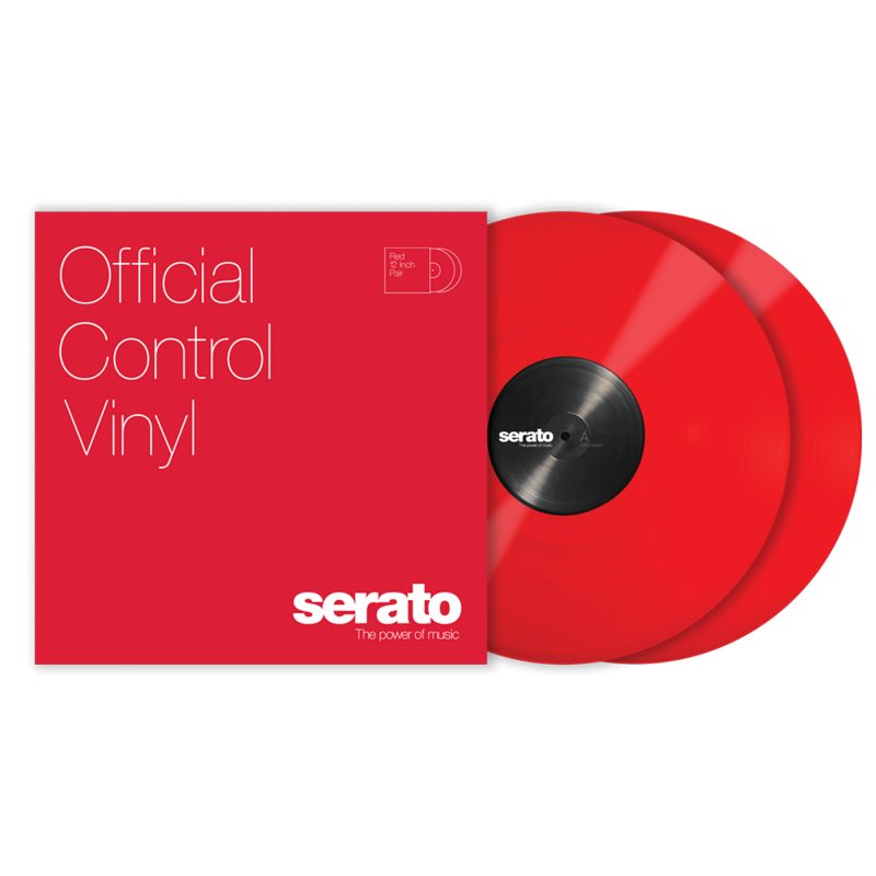 12’’ Serato Standard Colors Red