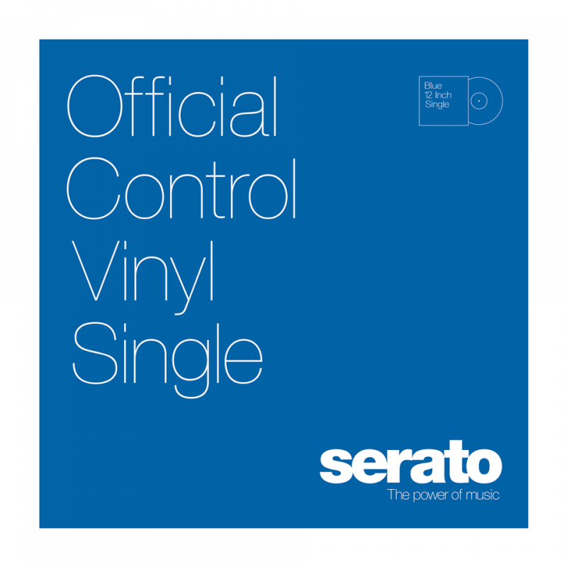 12’’ Serato Standard Colors BLUE (Singolo)